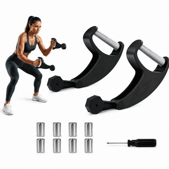 RXFSP Ropeless Battle Ropes for Home Gym, 360 Cordless Battle Rope Arm Trainer with 8 Adjustable Counterweights, Portable Upper Body Workout Equipment for HIIT, Cardio & Strength Training