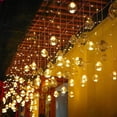 thumbnail image 1 of RXIRUCGD 137.8 Inch LED Curtain String Lights with Wish Ball Design for Bedroom Wall Patio Outdoor Christmas Valentine Wedding Decor, 1 of 6