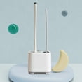 thumbnail image 1 of RXIRUCGD 2 In 1 Silicone Toilet Brush and Holder Set, Flexible Toilet Bowl Brush Head with Two Type Silicone Brush for Bathroom Every Corner Of The Toilet, 1 of 6