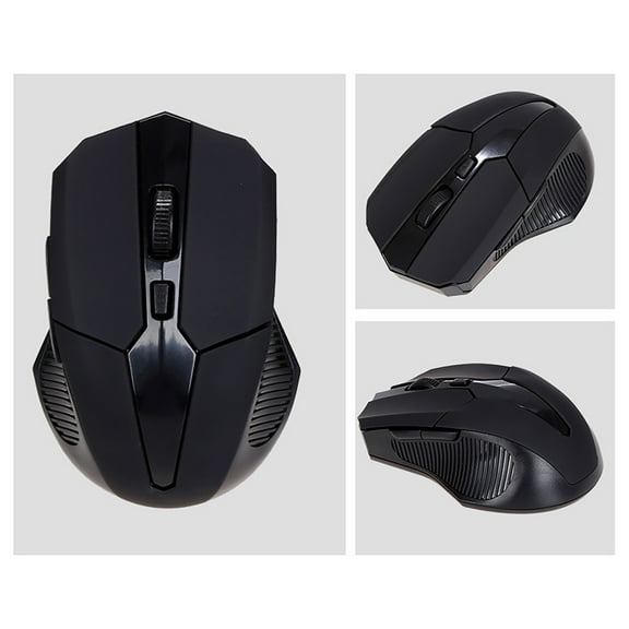 RXIRUCGD 2.4GHz Wireless Gaming Computer Mouse with Adjustable DPI Settings - Portable Optical Mouse with Precision Tracking for Enhanced Laptop PC Performance