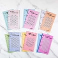 thumbnail image 1 of RXIRUCGD 48pcs A6 Europe Envelopes Save 52 Weeks Save Challenge 30 Days Save Money Punch Card Paper, 1 of 9