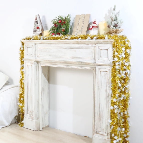 RXIRUCGD 70.8 In Christmas Decorative Hairy Strips For Tree Door Wall Hanging Festive Christmas Party Decorations Seasonal Home Holiday Christmas Decoration