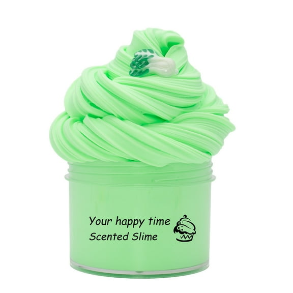 RXIRUCGD 70ml Furry Cloud Slime with Buttery Texture for DIY Creative Crafts Stretchy and Non-Hardening for Sensory Play and Stress Relief