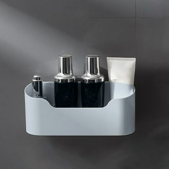 RXIRUCGD Cabinet Door Organizer Storage Bins, Kitchen Cabinet Door Storage Shelf Wall Mounted Storage Box Refrigerator Side Shelf Hanging Shelf Cling Film Storage Boxes,Gray