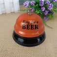 thumbnail image 1 of RXIRUCGD Carbon Steel Tabletop Signal Bell with Distinct Auditory Tone - Functional Summoning Device for Hospitality Settings and Service Counters, 1 of 6