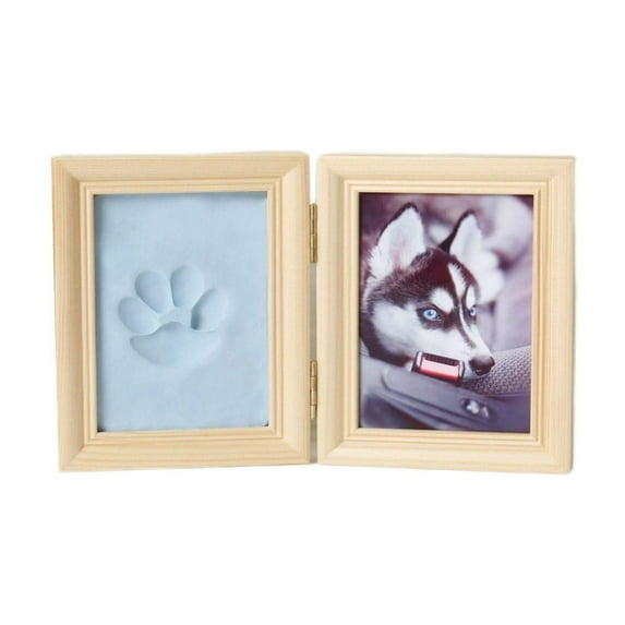 RXIRUCGD Cherished Memories Personalized Wood Photo Frame With Imprint Kit - Capturing Unconditionals And Playful Forever