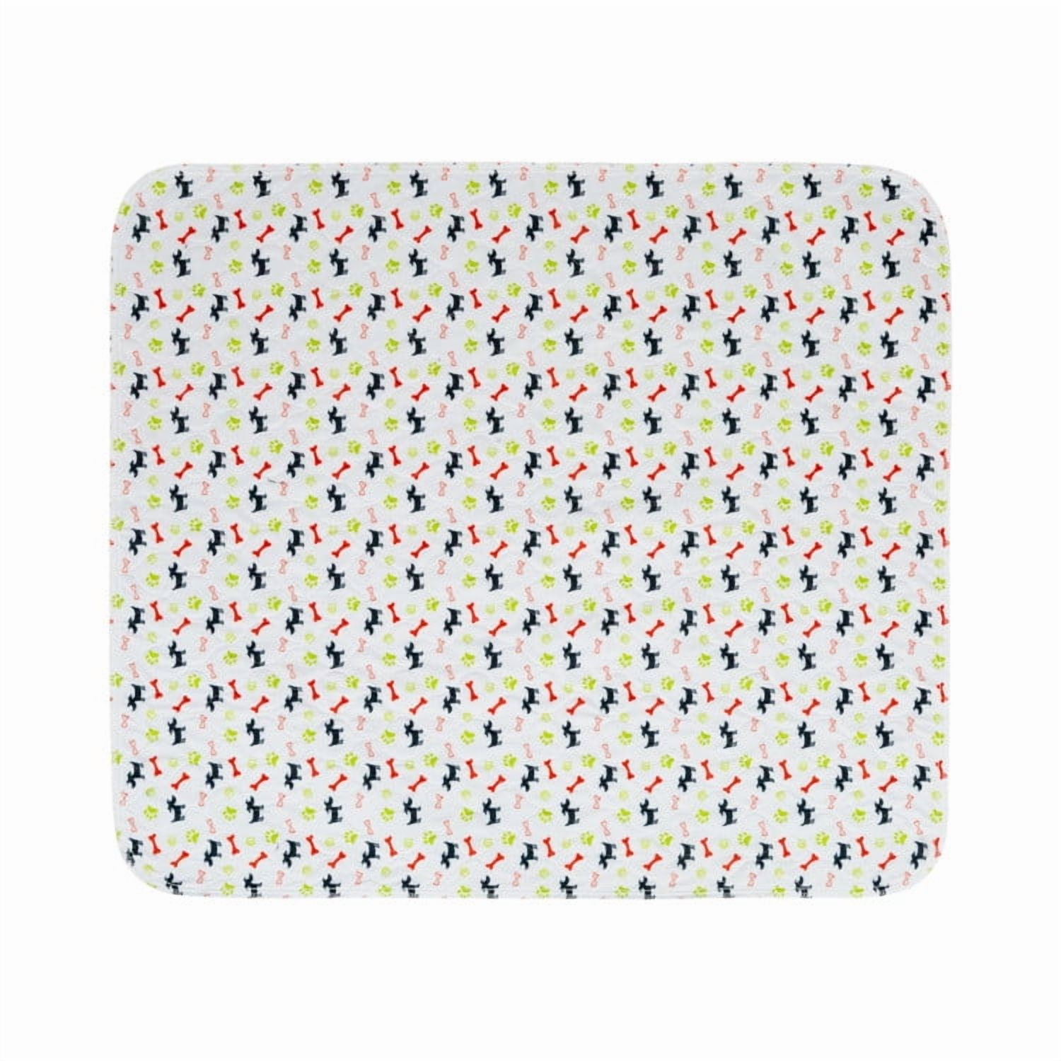 RXIRUCGD Chew Proof Waterproof Dog Pee Pad with Quick Dry Surface - Durable Washable Mat for Indoor Outdoor Pet Accident Protection