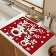 thumbnail image 1 of RXIRUCGD Christmas Tree Pattern Placemat, 12x18 Inches Heat Insulated Table Mats for Party Kitchen Dining Room, Wrinkle-Resistant Linen Material with Beautiful Holiday Designs, 1 of 6
