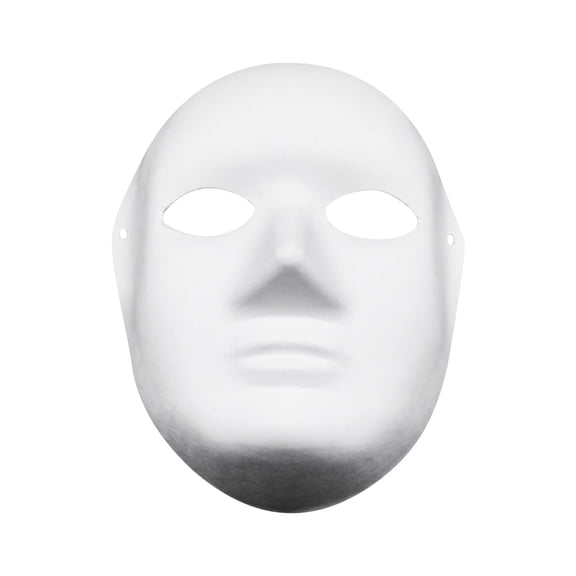 RXIRUCGD DIY Crafts White Masks Originality Crafts 10pcs