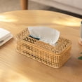 thumbnail image 1 of RXIRUCGD Decorative Wrought Iron Tissue Box Holder - Stylish Desktop Organizer For Living Room Bedroom - Multi Functional Storage Box For Tissues Remote Controls Stationery, 1 of 6