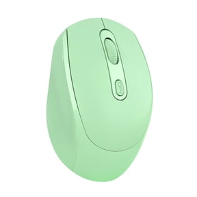 RXIRUCGD Dual Mode Wireless Bluetooth 5.1 Silent Mouse - Adjustable 1600 DPI Optical Sensor Ergonomic Design for Laptop PC Tablet and Office Gaming