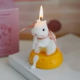 thumbnail image 1 of RXIRUCGD Easter Bunny Shaped Scented Candles Spring Rabbit Tealight Candles Aromatherapy Candle Wax Candle for Home Bedroom Bathroom Party Easter Decorations, Easter Basket Stuffers Gifts for Women, 1 of 7