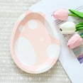 thumbnail image 1 of RXIRUCGD Easter Paper Plates and Paper Cups - 8PCS Cute Easter Dinnerware Party Supplies Disposable Shaped Easter Plates and Cups for Spring Picnic Birthday Easter Party Decorations, 1 of 6