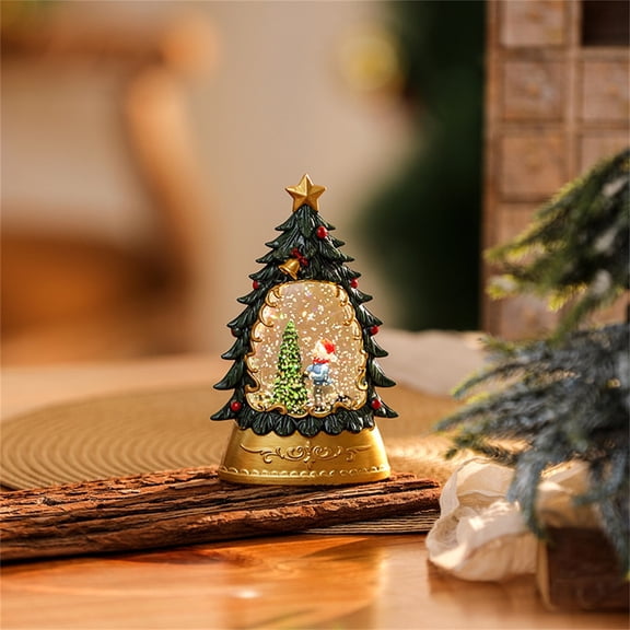 RXIRUCGD Fall Snow Globe Lantern Glittering Fall Light Decor, Fall Snow Ball Lantern Christmas Tree Snowman Santa Glittering Fall Decor For Home Thanksgiving Fall Decor Christmas Home Decoration100ml
