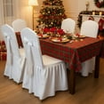 thumbnail image 1 of RXIRUCGD Festive Stretchable Chair Bow Decor, Elastic Holiday Party Decoration for Dining Room Banquet, Reusable Polyester Fabric with Multiple Color Options, 1 of 7