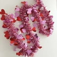 thumbnail image 1 of RXIRUCGD Heart Streamer Party Garland - 6.5 Foot Long PVC Ceiling Decoration for Valentine's Day Celebrations and Romantic Events, 1 of 3