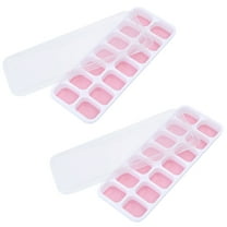 RXIRUCGD Ice Cube Tray Ice Mold, The Ice Cubes Tray With Lid With 14 Ice Cubes Can Be Flexibly Stacked