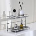 thumbnail image 1 of RXIRUCGD Iron Frame Acrylic Storage Rack - Double Layer Bathroom Cosmetic Organizer for Countertops - Rustproof Waterproof Shelf for Perfume Cups Kitchen Essentials, 1 of 6