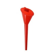 RXIRUCGD Long Neck Oil Funnel Multi-Purpose Funnel, Beveled Mouth FunnelHand-freess Long Spout Long Neck Oil Funnel