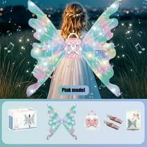 RXIRUCGD Magical LED Light-Up Music Toy, Adjustable Fairy Accessory for Holiday Parties and Dress-Up Play