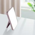 thumbnail image 1 of RXIRUCGD Makeup Mirror Desk Mirror, Desktop Makeup Mirror Portable Small Mirror Female Dressing Table Desktop Princess Mirror Bedroom Student Dormitory Desktop Makeup Mirror,Purple, 1 of 6