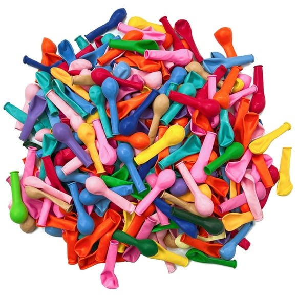 RXIRUCGD Mini Balloons, 100pcs Inflatable Balloons Pollution-free Natural Balloons Birthday Balloons