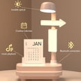 thumbnail image 1 of RXIRUCGD Multifunctional Bluetooth Speaker Night Light with Adjustable Brightness, LED Desk Lamp with Digital Calendar for Bedroom, Office and Dormitory Decor, 1 of 2