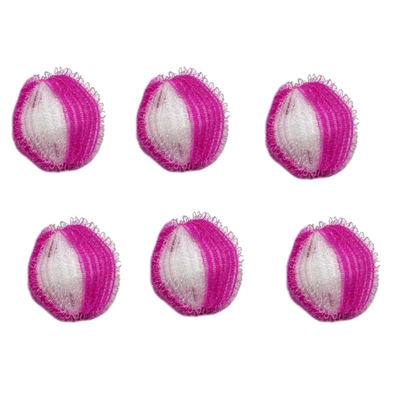 RXIRUCGD Pet Hair Remover, 6pc Hair Lint Fluff Grabbing Laundry For Washing Machine Wash Ball Cleaning