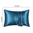 thumbnail image 1 of Clearance RXIRUCGD Silk Pillow Cases 20*30In Satin Pillowcase For Hair And Skin Pillowcases Standard Size Luxury And Soft Satin Pillow Covers, 1 of 8