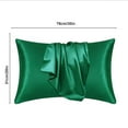 thumbnail image 1 of Clearance RXIRUCGD Silk Pillow Cases 20*30In Satin Pillowcase For Hair And Skin Pillowcases Standard Size Luxury And Soft Satin Pillow Covers, 1 of 8