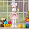 thumbnail image 1 of RXIRUCGD Plush Easter Bunny Doll - Soft Stuffed Animal for Baby, Toddler, Kids – Cute Rabbit with Long Leg Ornament for Easter Decorations, Birthday Gift for Kids, 1 of 6