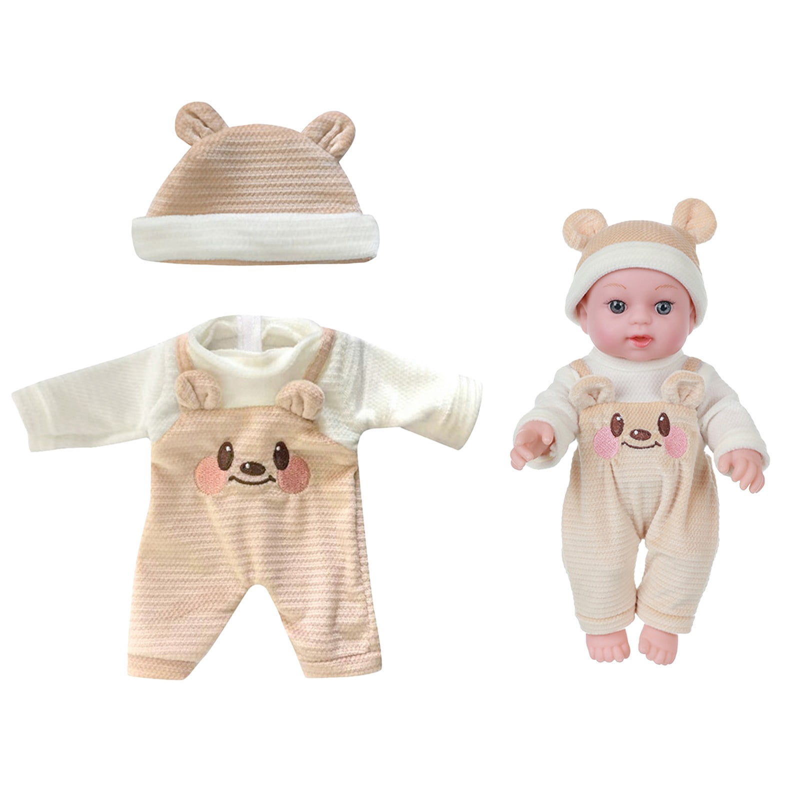 RXIRUCGD Reborn Doll Clothes for 12 Inch Dolls, Cute Baby Doll Clothes ...