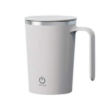 RXIRUCGD Self Stirring Mug Stirring Coffee Mug, USB Charging Fully Automatic Stirring Cup Meal Replacement Powder Electric Stir Cup Coffee Cup Lazy Portable Rotating Magnetic Cup