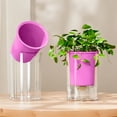 thumbnail image 1 of RXIRUCGD Self-Watering Plastic Planter with Automatic Suction System - Hydroponic Vase for Succulents and Green Plants on Desktop Decor, 1 of 6