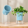 thumbnail image 1 of RXIRUCGD Self-Watering Plastic Planter with Automatic Suction System - Hydroponic Vase for Succulents and Green Plants on Desktop Decor, 1 of 6