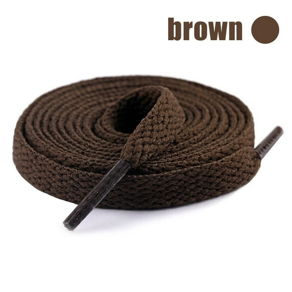RXIRUCGD Shoe Laces Shoe String, Flat Coloured Shoe Laces 10+ Colours Shoelaces Football Trainer Shoes