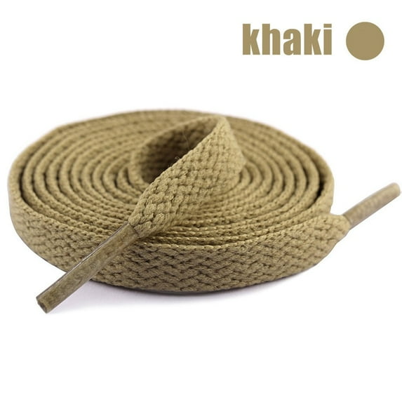 RXIRUCGD Shoe Laces Shoe String, Flat Coloured Shoe Laces 10+ Colours Shoelaces Football Trainer Shoes