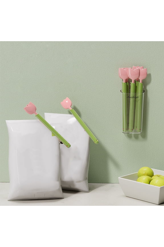 Sling Bag, Sealing ClipFood Moistureproof Sealing ClipFreshness Sealing ClipPlastic Freshness ClipLarge Sealing Bag ClipSnacks Clip,Pink