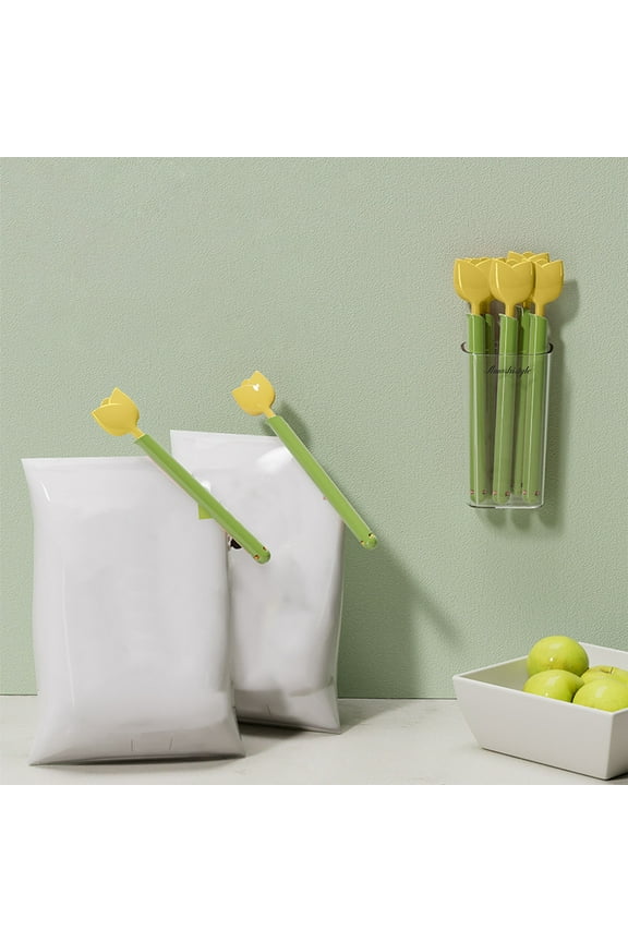 Sling Bag, Sealing ClipFood Moistureproof Sealing ClipFreshness Sealing ClipPlastic Freshness ClipLarge Sealing Bag ClipSnacks Clip,Yellow