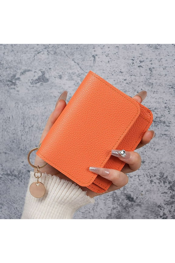 Small Wallet for Women Bifold RFID Blocking Card Holder PU Leather Wallets with Zipper Coin Pocket Birthday Mothers Day Gifts