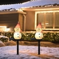 thumbnail image 1 of RXIRUCGD Solar Powered Christmas Snowman Garden Lights with Waterproof Design, Automatic On/Off Resin Outdoor Decor for Patio Lawn and Pathway, Energy Efficient Holiday Lighting Solution, 1 of 6