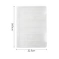 thumbnail image 1 of RXIRUCGD Transparent Document Storage Box for Home Organization, Multi-Purpose File Keeper for Important Papers, Certificates and Office Supplies, Stackable Design, 1 of 3