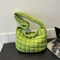 thumbnail image 1 of RXIRUCGD Underarm Bag, Clouds Pleated Bag Large Capacity Single Shoulder Armpit Personalized Lightweight Bag For Women,Green, 1 of 5
