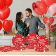 thumbnail image 1 of RXIRUCGD Valentine's Day Themed Disposable Party Plates Set of 20 Paper Dinnerware for Festive Celebrations Romantic Dinner and Special Occasion Table Decorations, 1 of 6