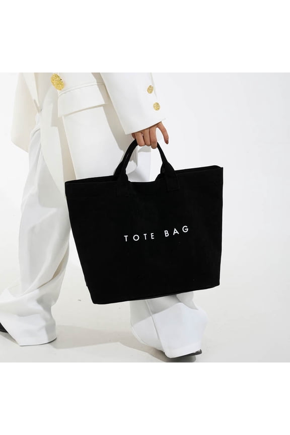 Versatile Kraft Paper PVC Tote Bag with Trendy Letter Design - Spacious Waterproof Shoulder Bag for Shopping, Travel and Everyday Carry, Ideal Gift for Friends and Family