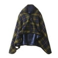 thumbnail image 1 of RXIRUCGD Winter Warm Blanket Thick Winter Plush Scarf Chunky Wrap Doublelayer Shawl Cape Scarves for Women Girls, 1 of 2