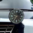 thumbnail image 1 of RXMEKW 4 Inch Dashboard Fluorescent Clock - Mini Car Clock - Can Be Mounted On The Dashboard of Your Car Or Truck and Has The Effect of A Mini Car Clock., 1 of 4