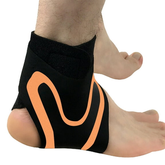 RXMEKW Ankle Support Sleeve, Sports Sprain Protection Left-Foot 1-Piece