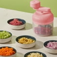 thumbnail image 1 of RXMEKW Baby Food Processor Mini Hand-Crank Garlic Chopper, 250Ml Pull Food Processor for Salsa, 1 of 6