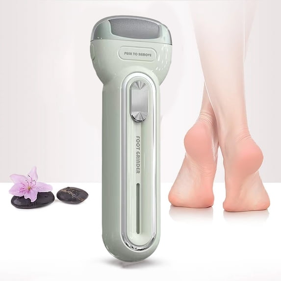 RXMEKW Callus Remover for Feet Heel Exfoliator Portable Rechargeable Foot Scrub Tool with Two-Speed Adjustment, No Harm to The Skin